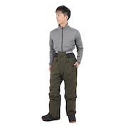 (メンズ)スノーボード ウェア パンツ BACK LOGO PANTS USM23OB00KHAKI