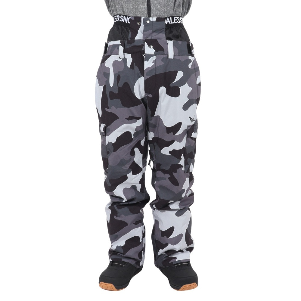 1PIU1UGUALE3 RELAX（1PIU1UGUALE3 RELAX）（メンズ）スノーボード ウェア パンツ SNOW FIELD PANTS USM23OB01BLACK1