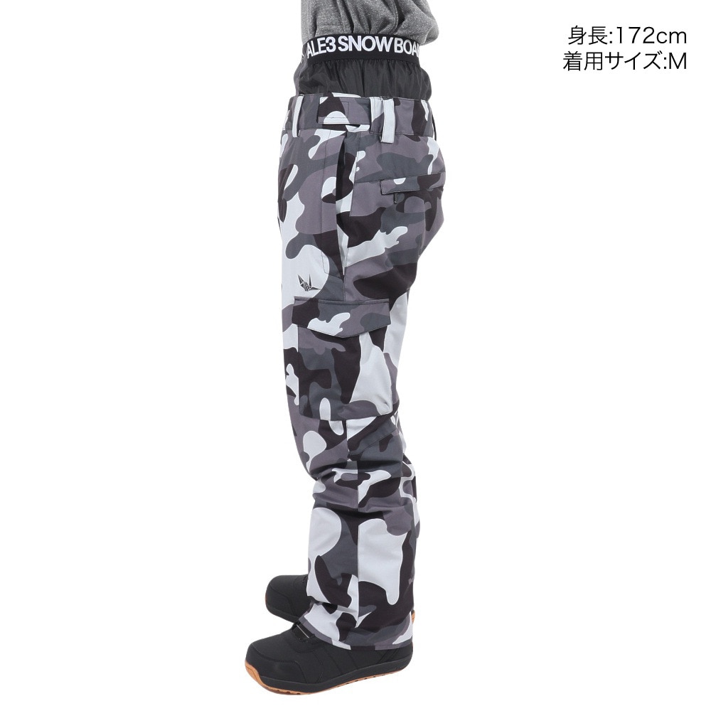 1PIU1UGUALE3 RELAX（1PIU1UGUALE3 RELAX）（メンズ）スノーボード ウェア パンツ SNOW FIELD PANTS USM23OB01BLACK1