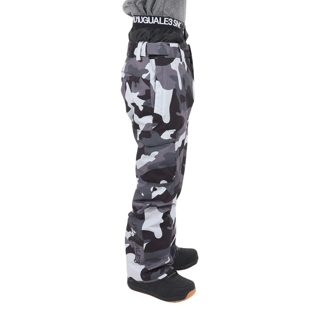 1PIU1UGUALE3 RELAX（1PIU1UGUALE3 RELAX）（メンズ）スノーボード ウェア パンツ SNOW FIELD PANTS USM23OB01BLACK1