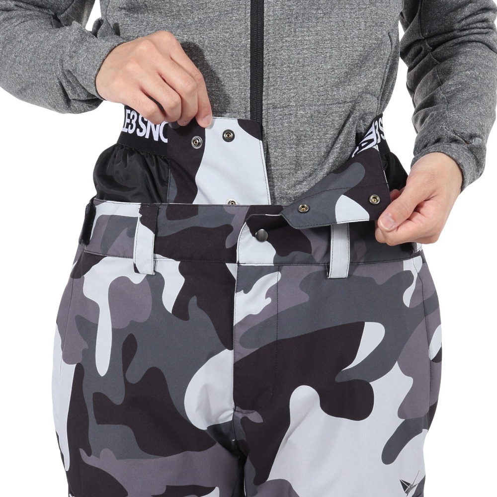 1PIU1UGUALE3 RELAX（1PIU1UGUALE3 RELAX）（メンズ）スノーボード ウェア パンツ SNOW FIELD PANTS USM23OB01BLACK1