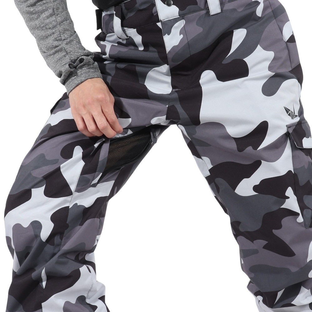 1PIU1UGUALE3 RELAX（1PIU1UGUALE3 RELAX）（メンズ）スノーボード ウェア パンツ SNOW FIELD PANTS USM23OB01BLACK1