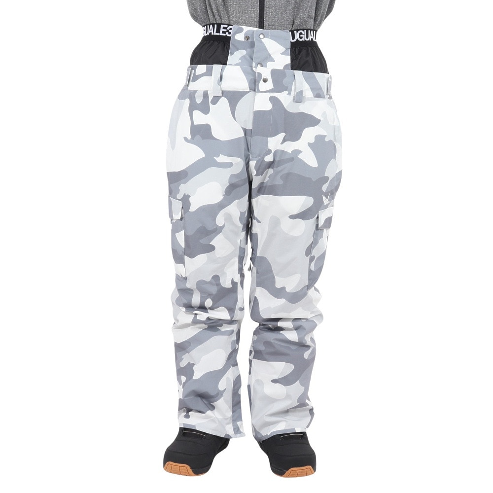 1PIU1UGUALE3 RELAX（1PIU1UGUALE3 RELAX）（メンズ）スノーボード ウェア パンツ SNOW FIELD PANTS USM23OB01WHITE1