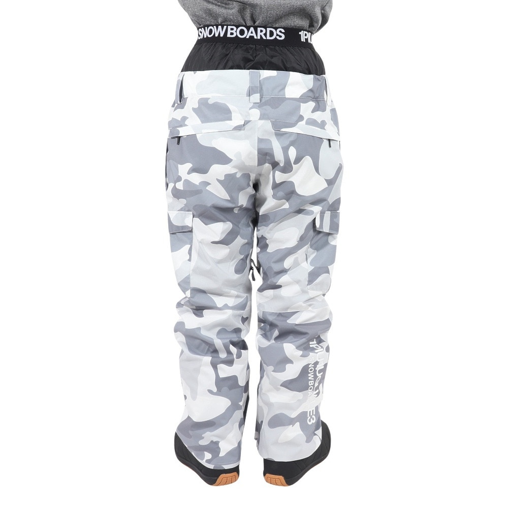 1PIU1UGUALE3 RELAX（1PIU1UGUALE3 RELAX）（メンズ）スノーボード ウェア パンツ SNOW FIELD PANTS USM23OB01WHITE1