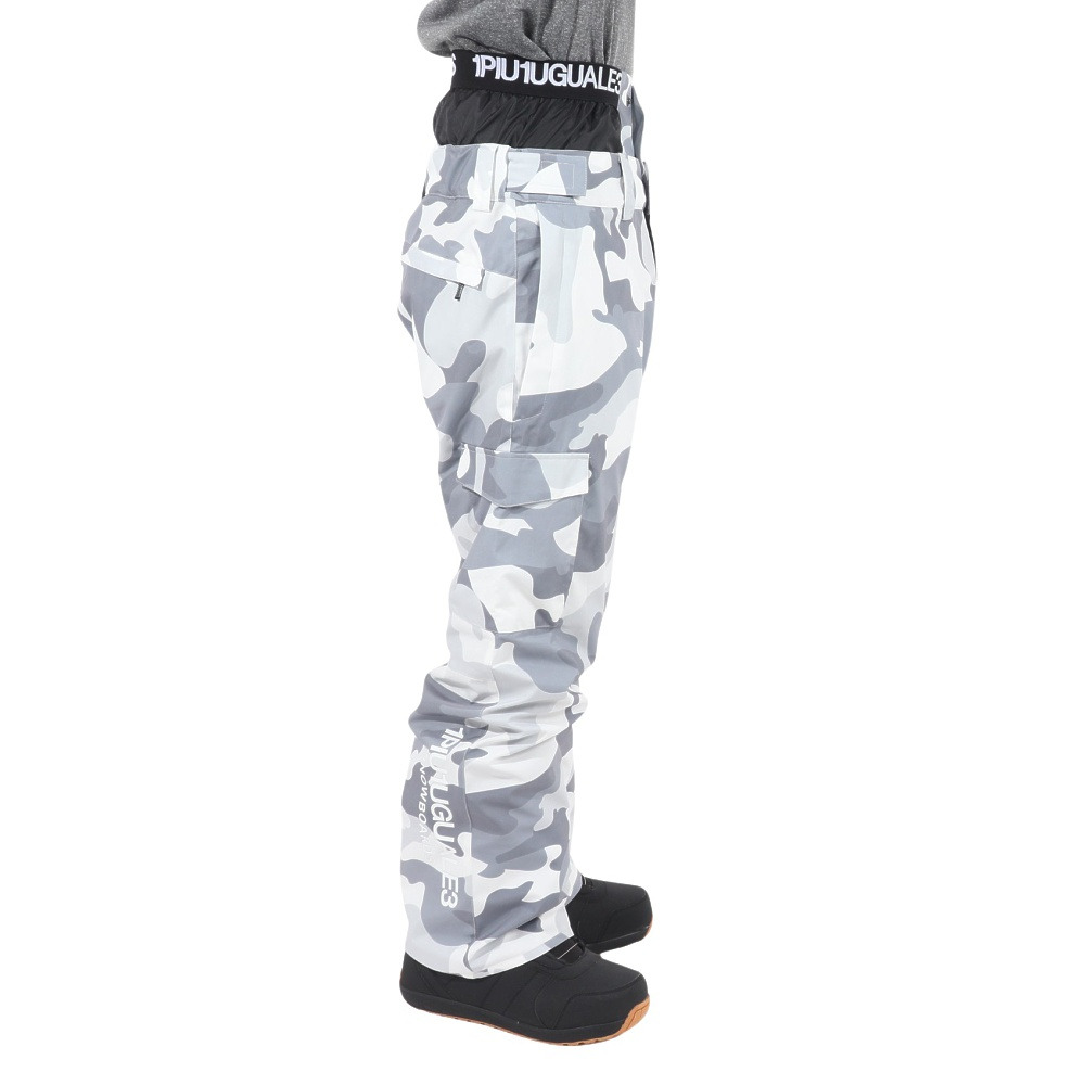 1PIU1UGUALE3 RELAX（1PIU1UGUALE3 RELAX）（メンズ）スノーボード ウェア パンツ SNOW FIELD PANTS USM23OB01WHITE1