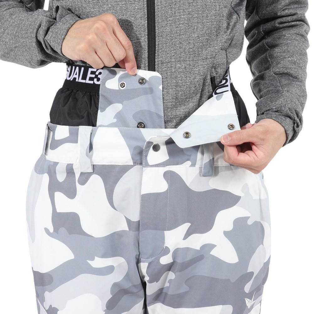 1PIU1UGUALE3 RELAX（1PIU1UGUALE3 RELAX）（メンズ）スノーボード ウェア パンツ SNOW FIELD PANTS USM23OB01WHITE1