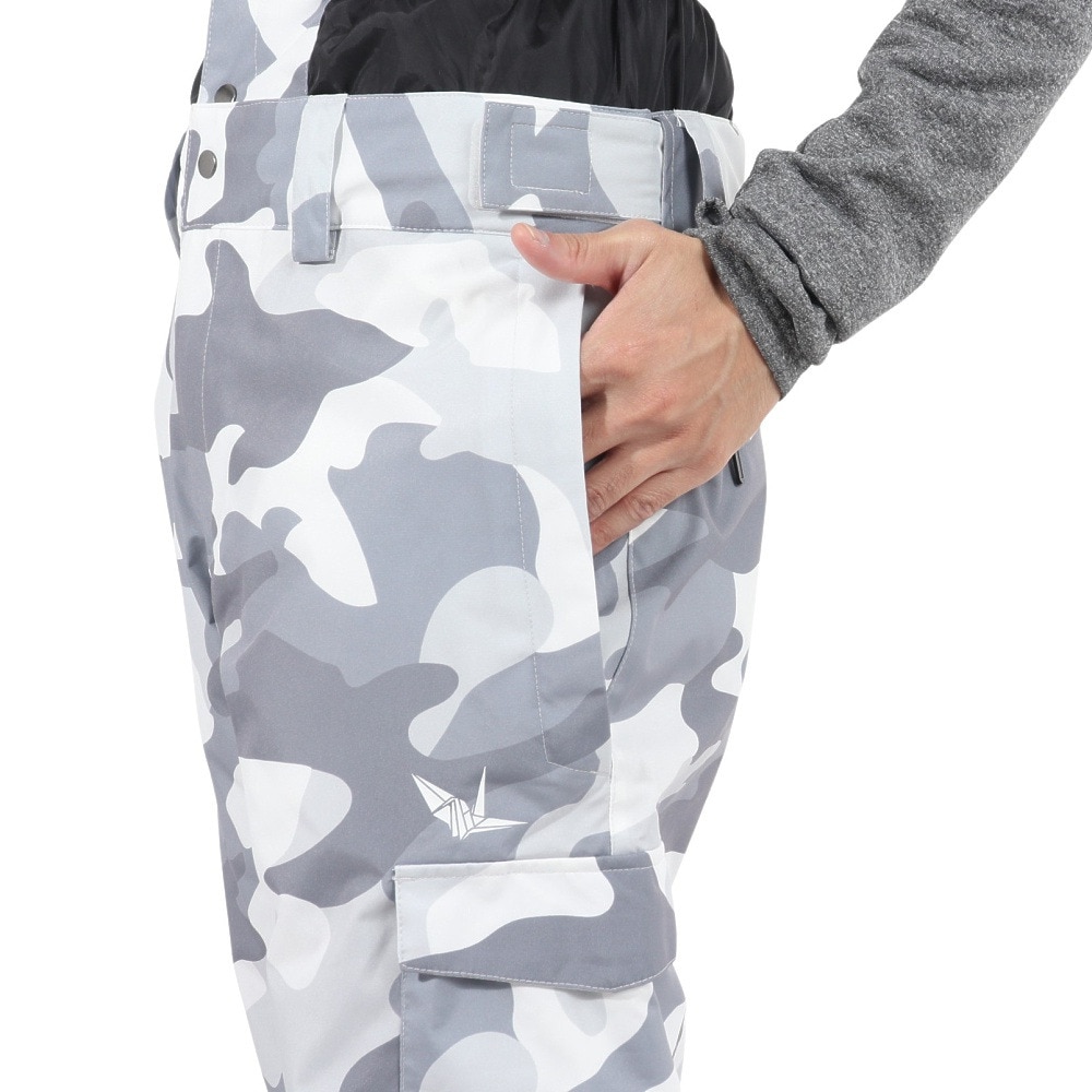 1PIU1UGUALE3 RELAX（1PIU1UGUALE3 RELAX）（メンズ）スノーボード ウェア パンツ SNOW FIELD PANTS USM23OB01WHITE1