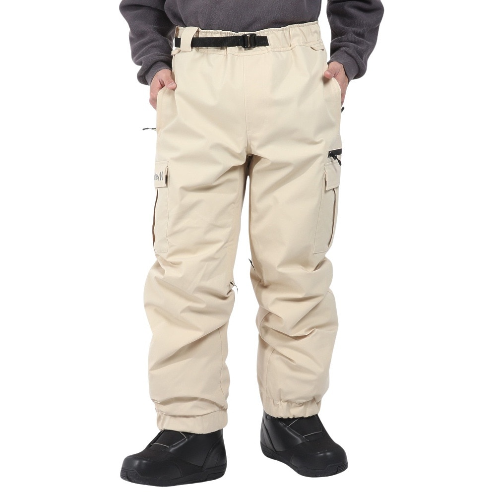 ハーレー（HURLEY）（メンズ）スノーボード ウェア パンツ スノー カーゴパンツ MSW2312043-BEG