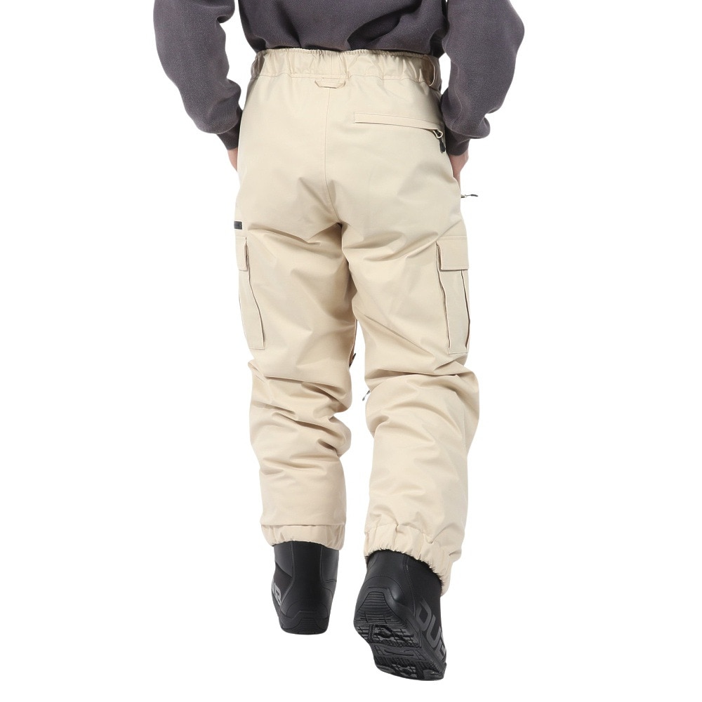 ハーレー（HURLEY）（メンズ）スノーボード ウェア パンツ スノー カーゴパンツ MSW2312043-BEG
