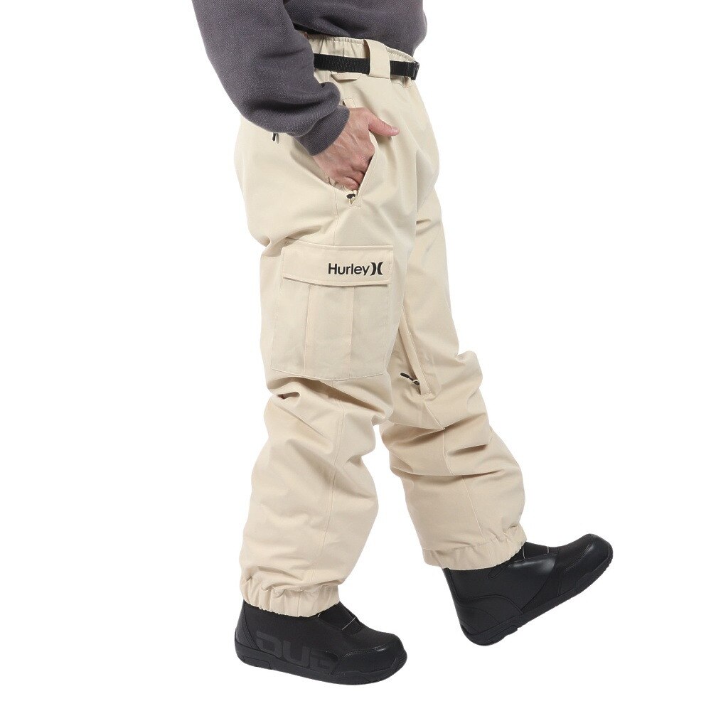 ハーレー（HURLEY）（メンズ）スノーボード ウェア パンツ スノー カーゴパンツ MSW2312043-BEG