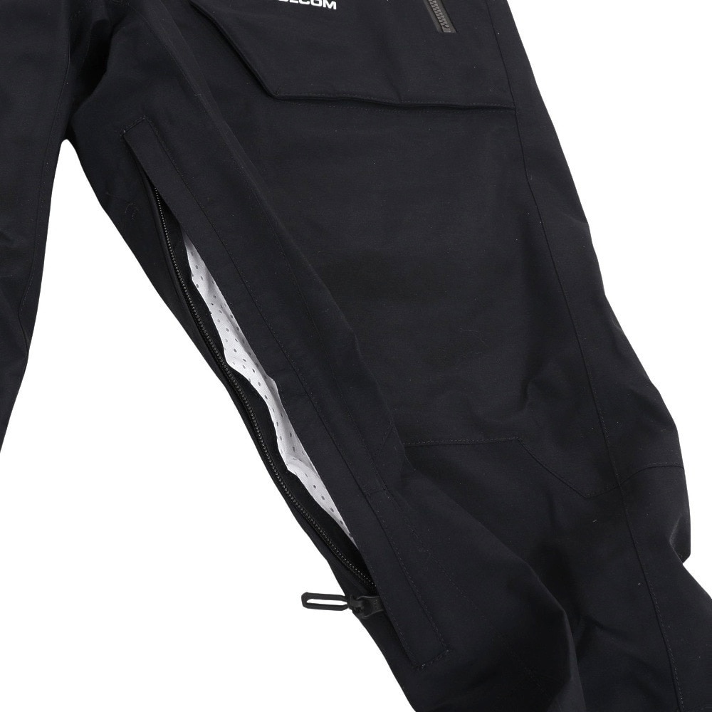 ボルコム（Volcom）（メンズ）スノーボード ウェア RAIN GORE-TEX ゴアテックス ビブ オーバーオール 24G1352403 BLK