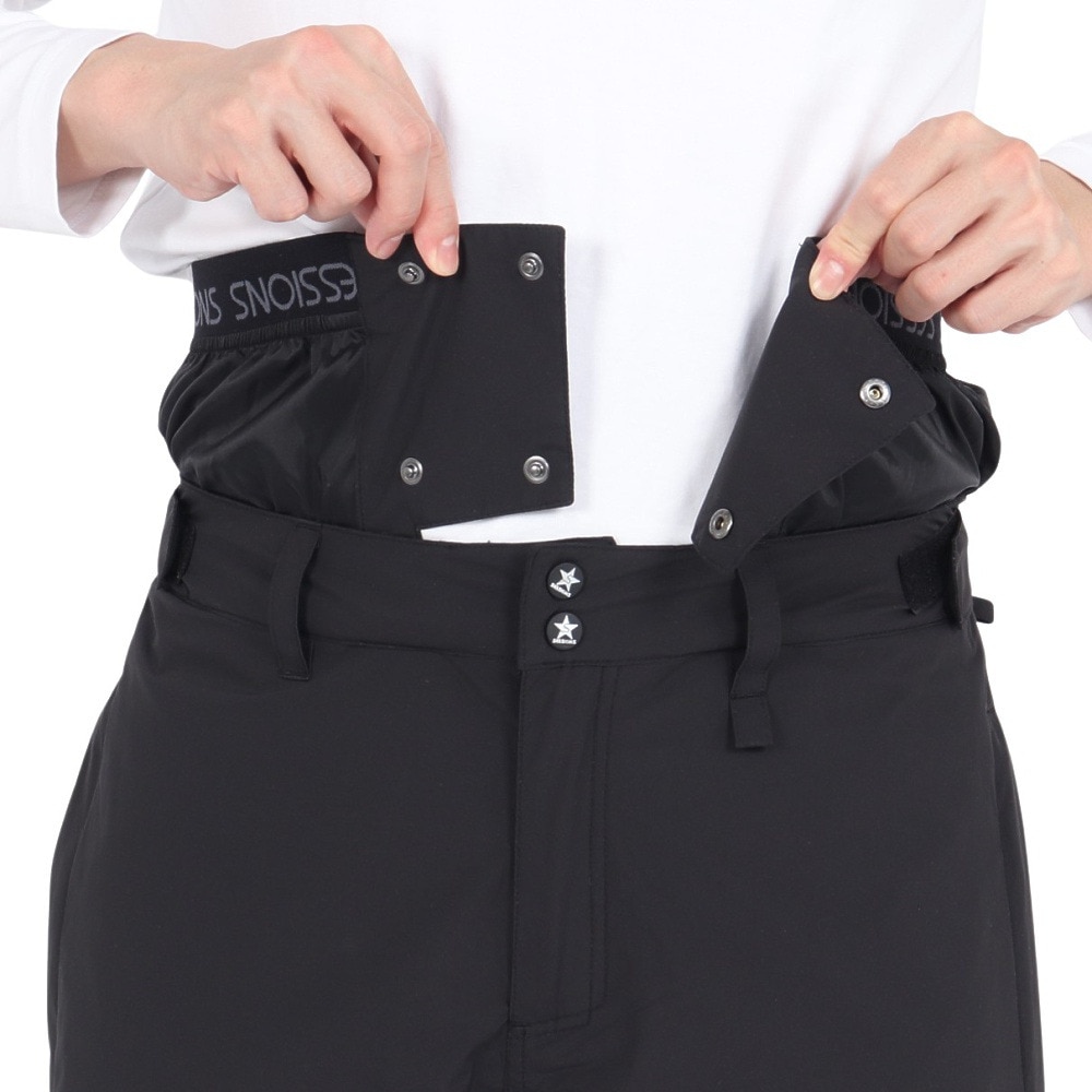 セッションズ（SESSIONS）（メンズ）キャピタル パンツ SSFW240025 BLK