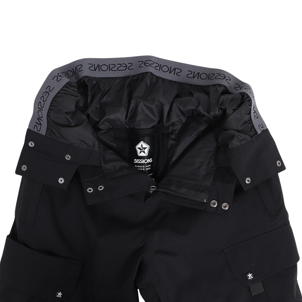 セッションズ(SESSIONS)MAJOR CARGO パンツ SSFW250008 BLACK(Men’s) セッションズ（SESSIONS）（メンズ）MAJOR CARGO パンツ SSFW250008