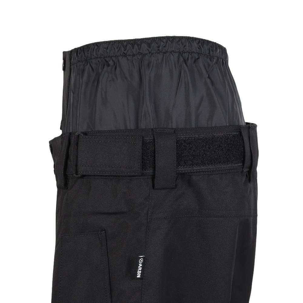 エアボーン（ARBN）（メンズ）ボードウェア PLAIN パンツ TS ABP15122 BLACK