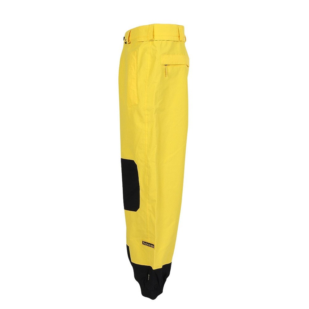 VOLCOM 蛍光イエロー スノーボードパンツ ボルコム（Volcom）（メンズ）スノーボードウエア LONGO ゴアテックス