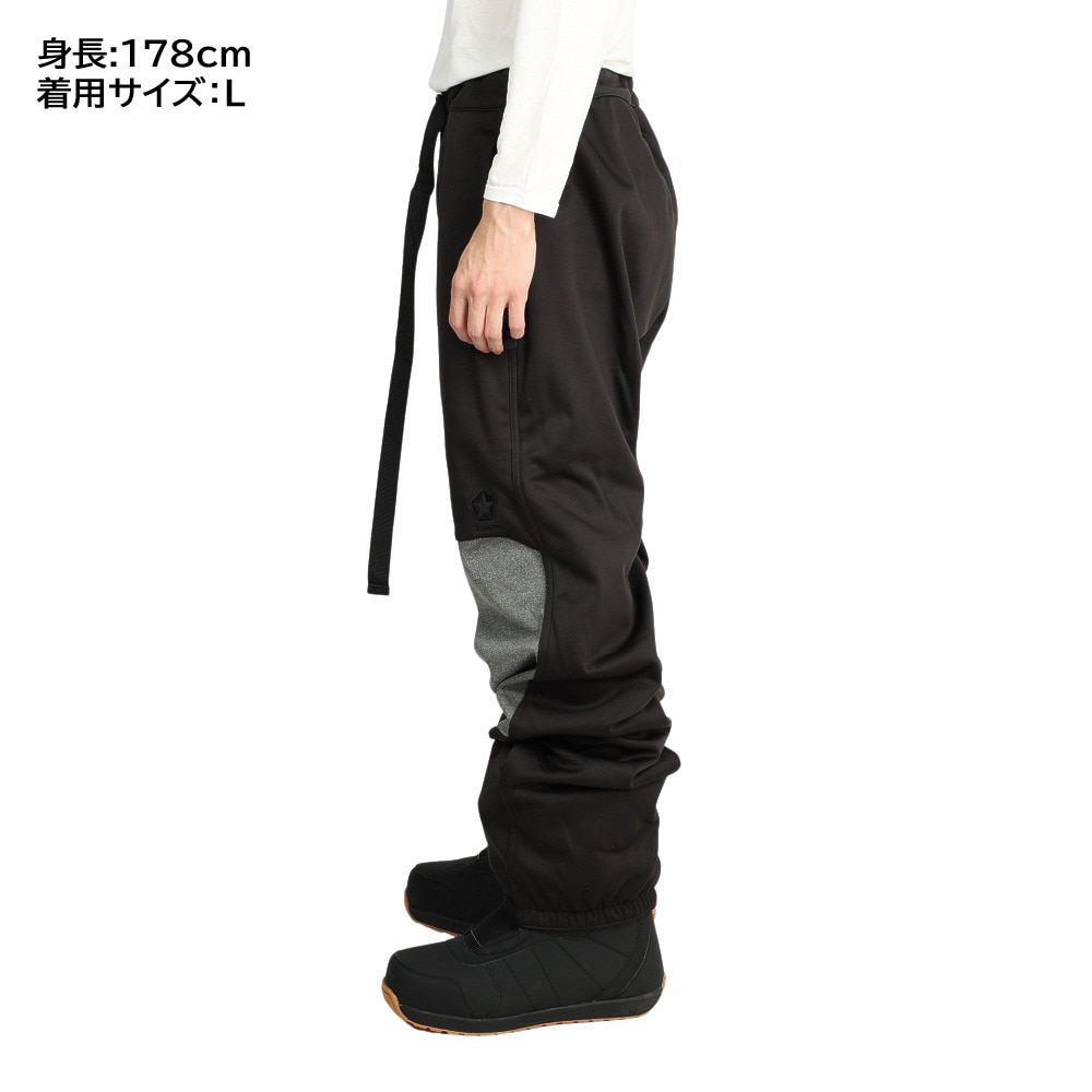 SESSIONS（メンズ）スノーボード ボードウェア パンツ BRACKET JOGGER パンツ SSFW210011 ブラック