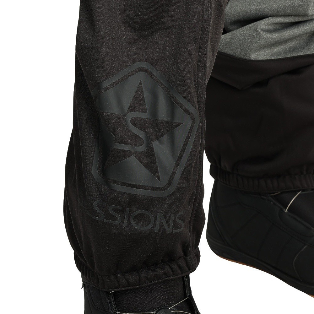 SESSIONS（メンズ）スノーボード ボードウェア パンツ BRACKET JOGGER パンツ SSFW210011 ブラック