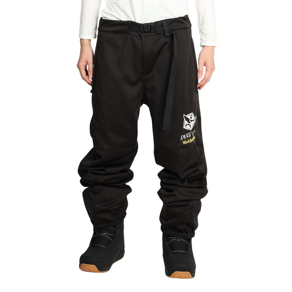 SESSIONS（メンズ）スノーボード ボードウェア パンツ BRACKET JOGGER パンツ GONZ SSFW210011 ブラック