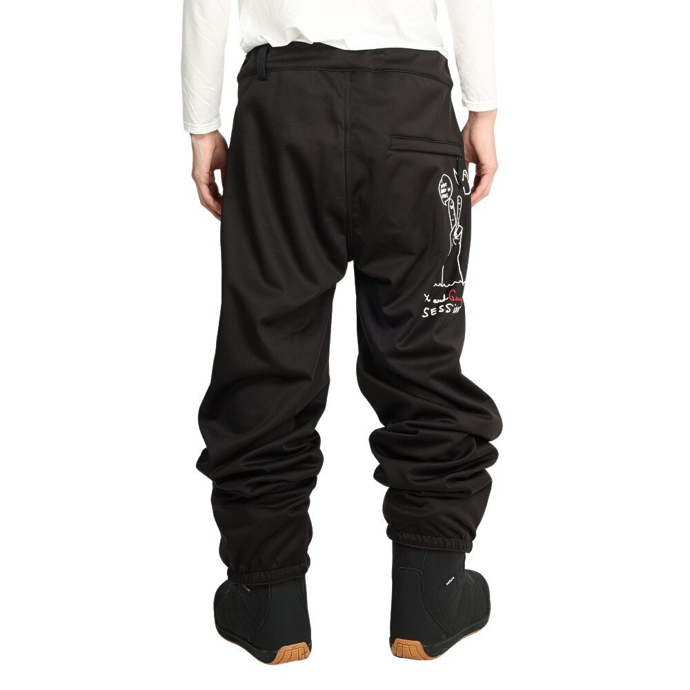 SESSIONS（メンズ）スノーボード ボードウェア パンツ BRACKET JOGGER パンツ GONZ SSFW210011 ブラック
