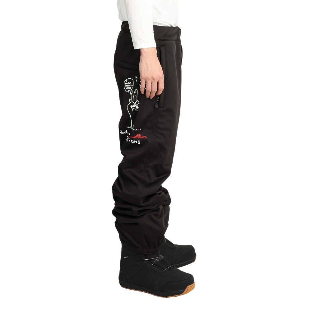 SESSIONS（メンズ）スノーボード ボードウェア パンツ BRACKET JOGGER パンツ GONZ SSFW210011 ブラック