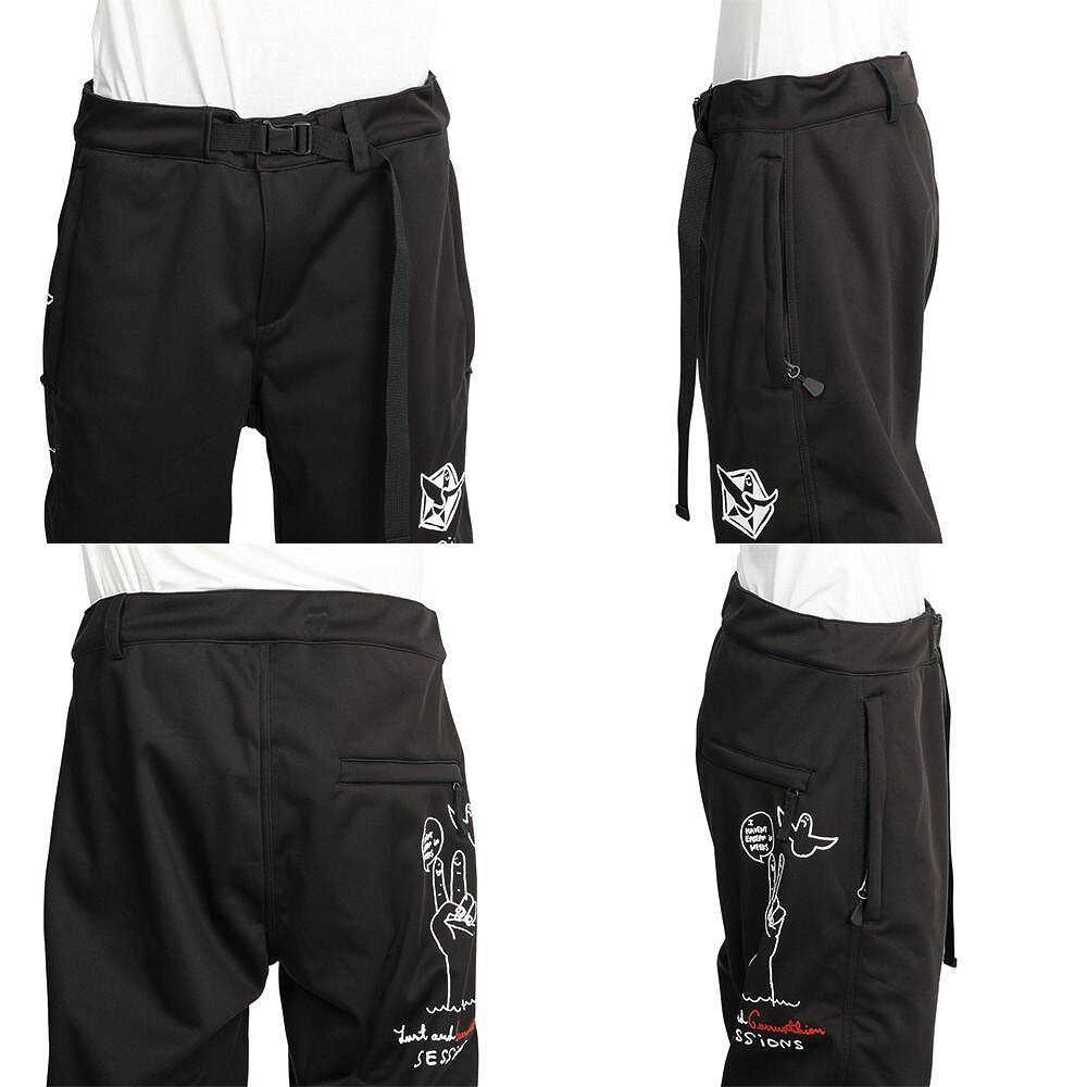 SESSIONS（メンズ）スノーボード ボードウェア パンツ BRACKET JOGGER パンツ GONZ SSFW210011 ブラック