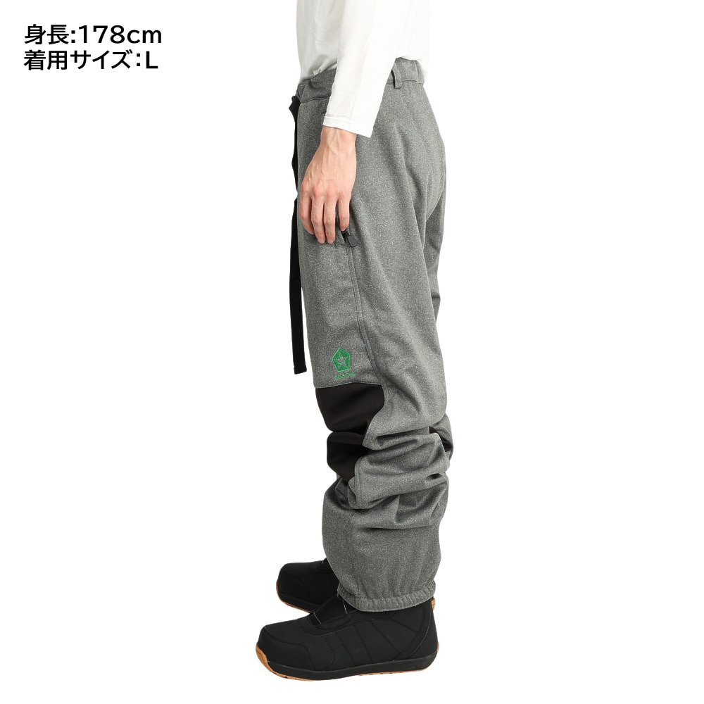 セッションズ（SESSIONS）（メンズ）スノーボード ボードウェア パンツ BRACKET JOGGER パンツ SSFW210011 グレー