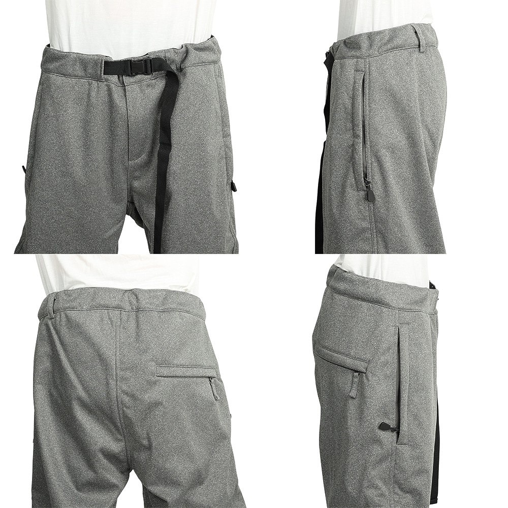 セッションズ（SESSIONS）（メンズ）スノーボード ボードウェア パンツ BRACKET JOGGER パンツ SSFW210011 グレー