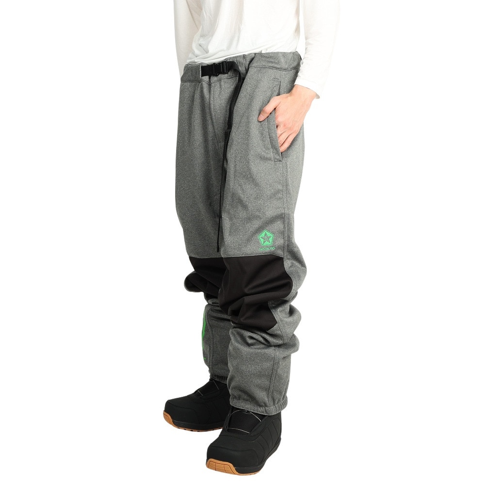 セッションズ（SESSIONS）（メンズ）スノーボード ボードウェア パンツ BRACKET JOGGER パンツ SSFW210011 グレー