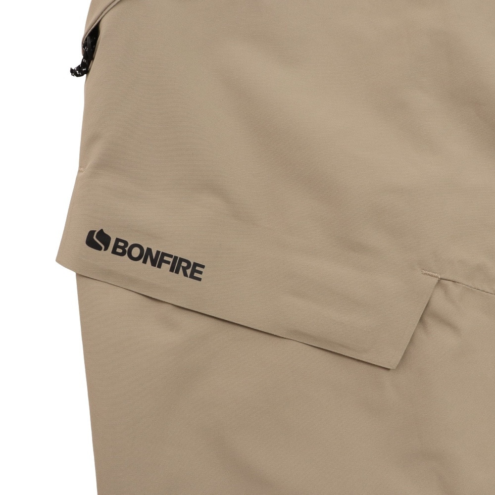 ボンファイア（Bonfire）（メンズ）スノーボード ウェア オーバーオール メンズ スノボ ビブパンツ REFLECT BBFW210020 KHAKI