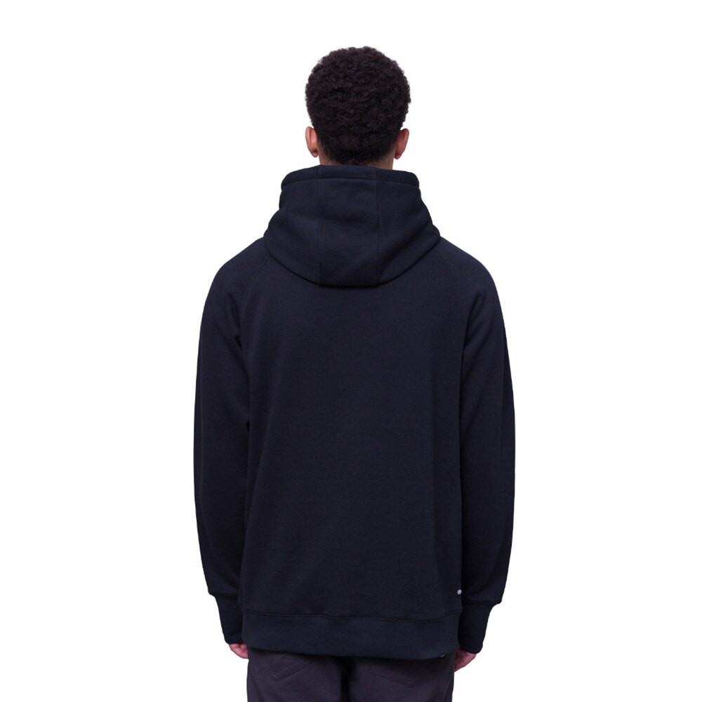 686（686）（メンズ）スノーボード ウェア プルオーバー フーディー KNOCKOUT PULLOVER HOODY M3FAFLC137-BLK