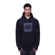 (メンズ)スノーボード ウェア プルオーバー フーディー KNOCKOUT PULLOVER HOODY M3FAFLC137-BLK