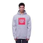 (メンズ)スノーボード ウェア プルオーバー フーディー KNOCKOUT PULLOVER HOODY M3FAFLC137-HGREY