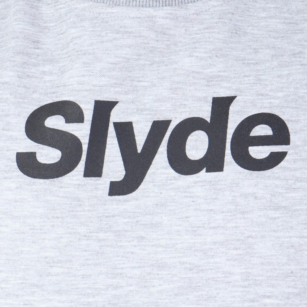 スライド（SLYDE）（メンズ）スノーボード ボードウェア ボンデッド クルーネックスウエット sl2021snow006 GRY グレー