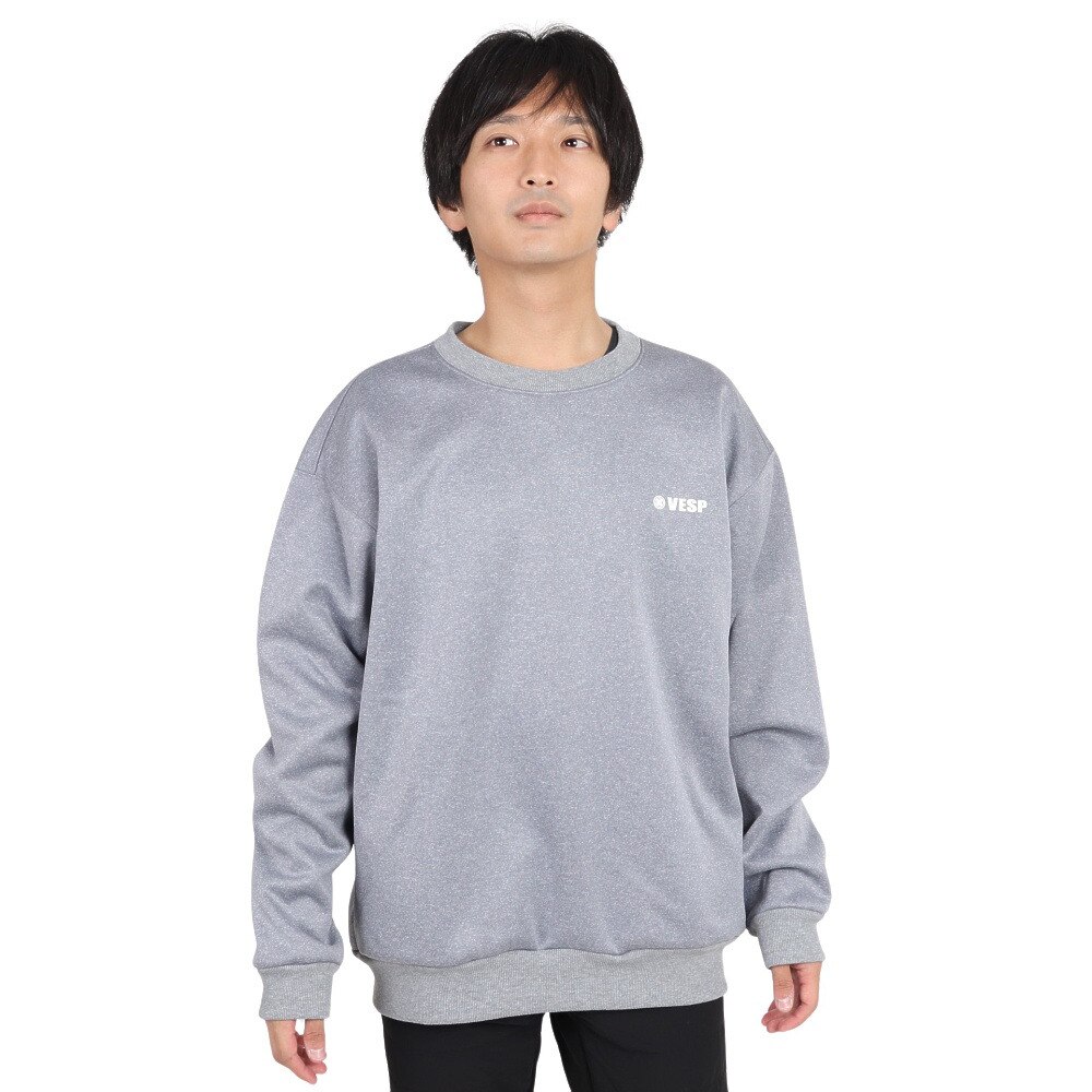 ベスプ（VESP）（メンズ）防水 クルーネック スウェット Four S Bonding Crew VPMS2032GR