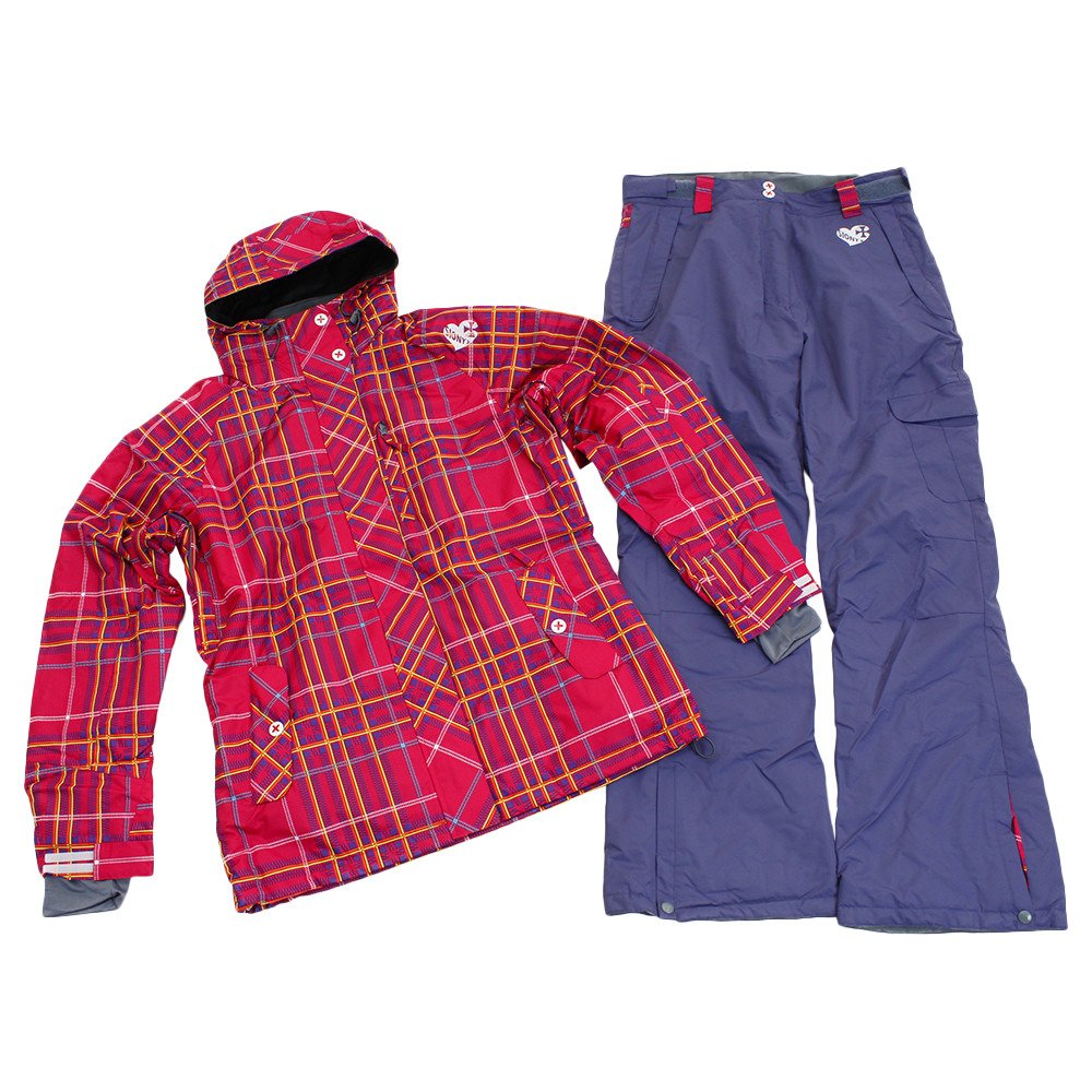 スノーボード ウェア 上下セット レディース ボードウェア Sinw 4303 Pn Ppl シオニックス エルブレス