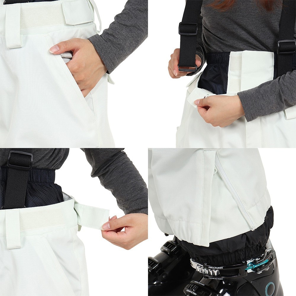 エアボーン（ARBN）（レディース）スキーウェア ボードウェア 上下セット セットアップ 23 PULLOVER-L スーツ AB33WW1411 BEG レディース ベージュ