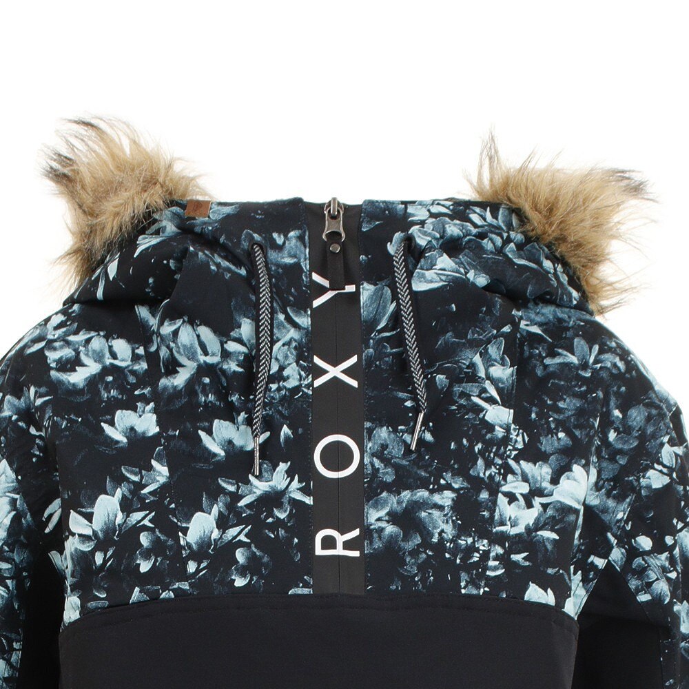 ロキシー（ROXY）（レディース）スノーボード ボードウェア SHELTER ジャケット 22SNERJTJ03327KVJ1 ブラック×ブルー