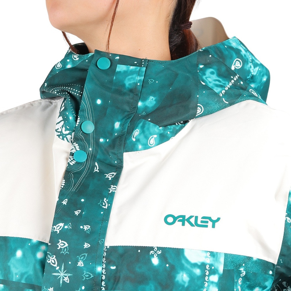 オークリー（OAKLEY）（レディース）22-23 スノーボードウェア Tc Aurora Rc Insulated ジャケット FOA500278-9N4
