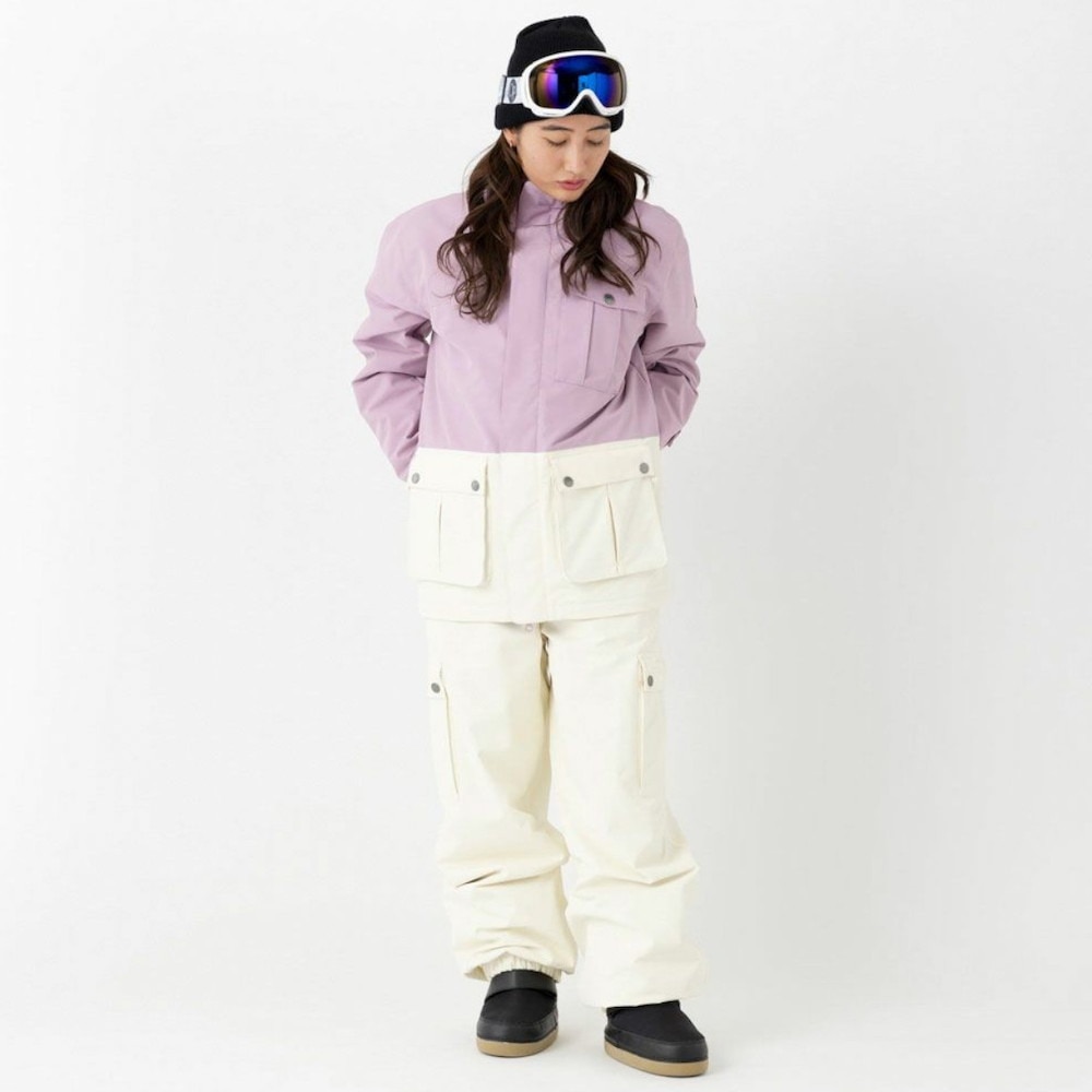 オーシャンパシフィック（Ocean Pacific）（レディース）ジャケット スノー切替ジャケット ワークスタイル 542401 PNK ピンク スキー スノーボード