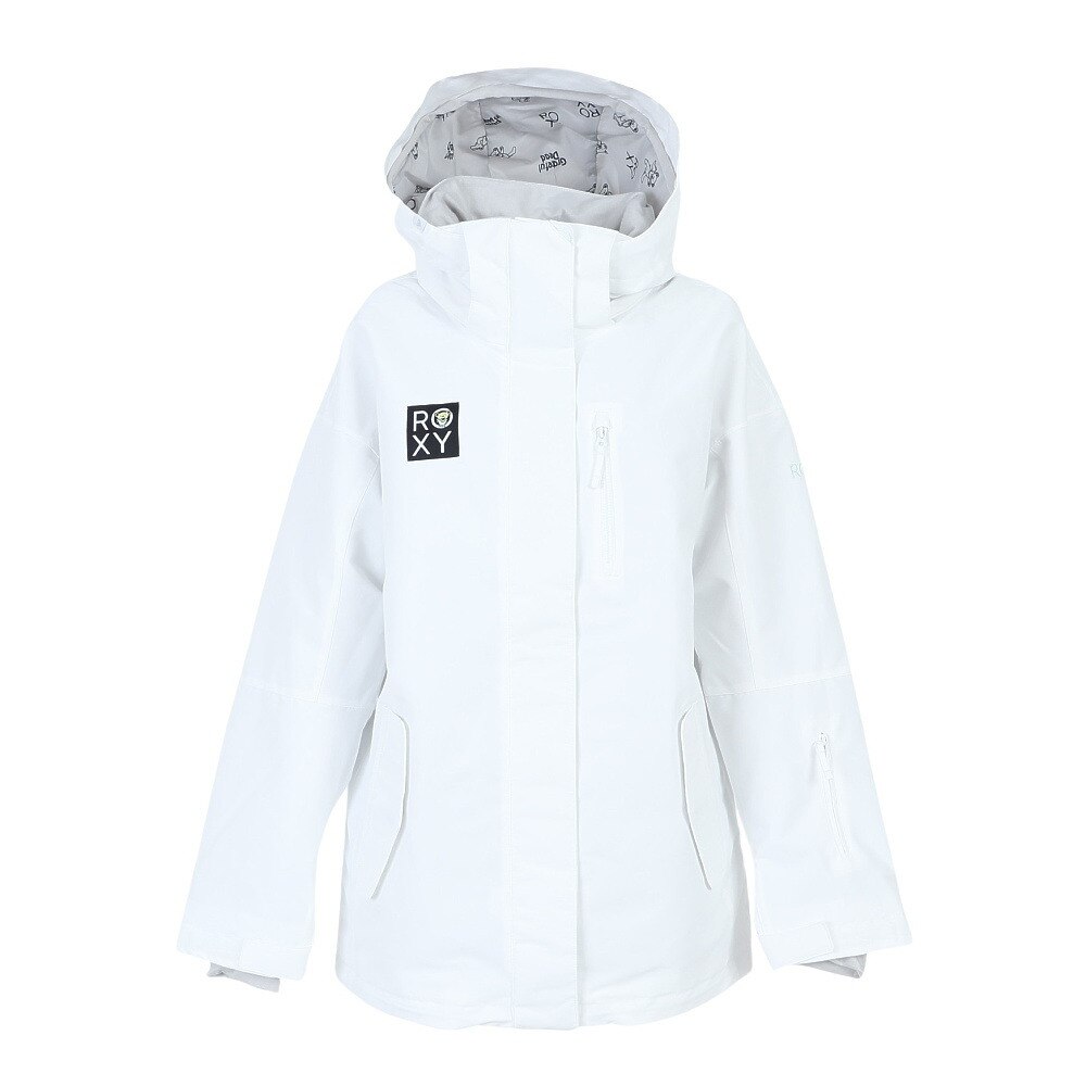 ロキシー（ROXY）（レディース）ボードウェア GRATEFUL DEAD ジャケット 23SN ERJTJ03401 WBB0 ホワイト  ダンシングベア コラボ スキー スノーボード