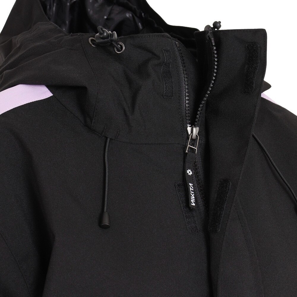 NIKITA（レディース）ボードウェア ジャケット KOA JACKET NKT22JK002-BLK ブラック 防水 スキー スノーボード