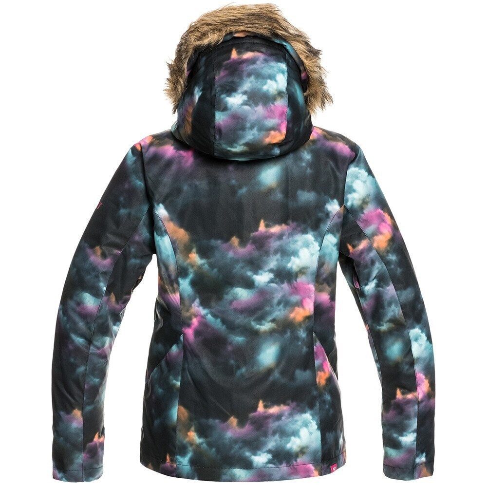 ロキシー(ROXY)(レディース)スキー ジャケット スキーウェア ブラック 着脱フード ファー JET SKI JK ERJTJ03319KVJ6