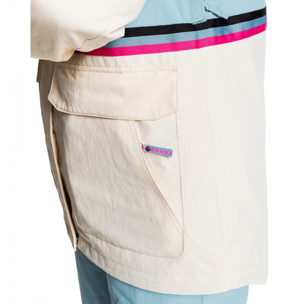 ロキシー（ROXY）（レディース）スノーウェア RITUAL ジャケット ERJTJ03329BHY0 ブルー×ホワイト スキー スノーボード 