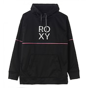ロキシー（ROXY）（レディース）プルオーバー パーカー LIFE TECH フーディー RPO213001TBLK ブラック はっ水 インナーパーカー
