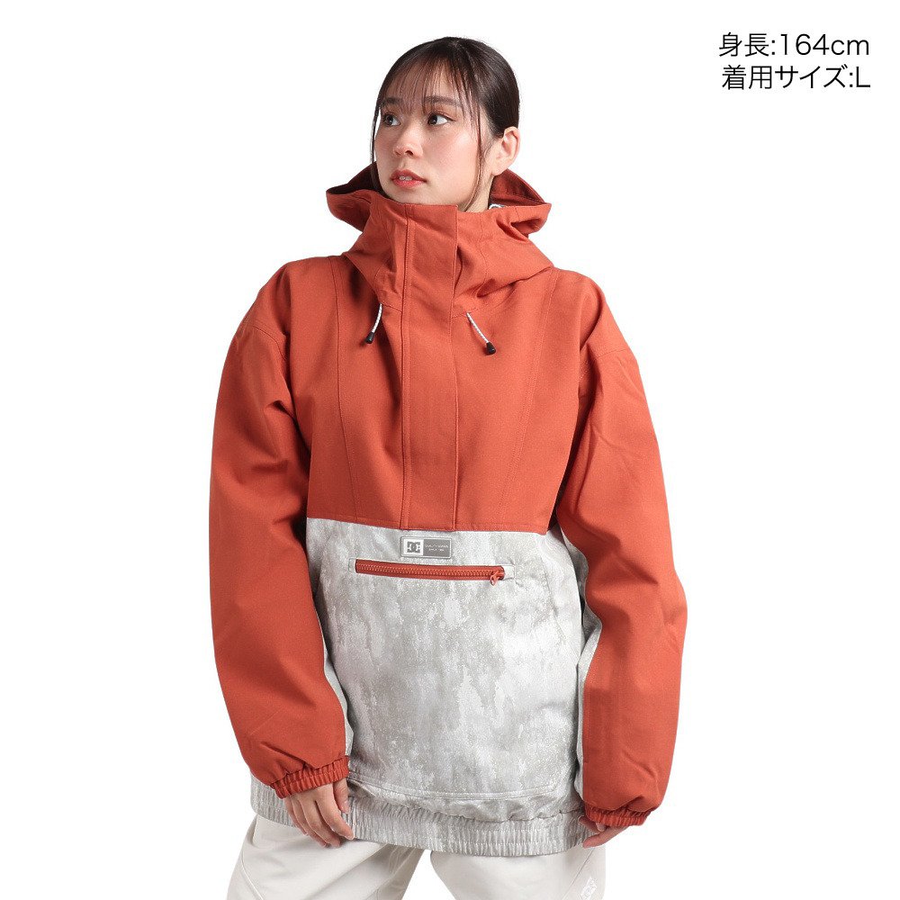 ディーシーシューズ（DC SHOES）（レディース）スキー スノーボード ジャケット CHALET アノラックジャケット 24SN ADJTJ03040NNY0
