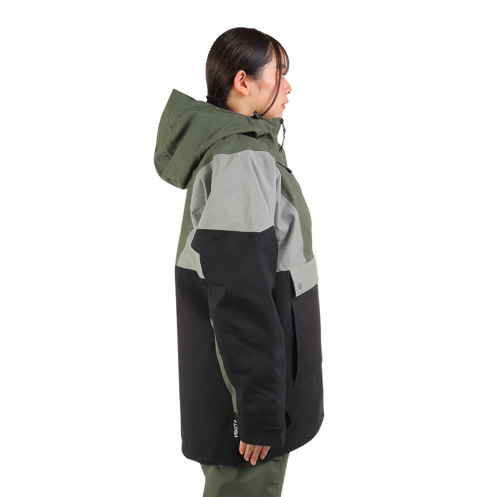 ニキータ（NIKITA）（レディース）スノーボード ウェア ジャケット WILLOW ANORAK JACKET NKT23JK002-BLK