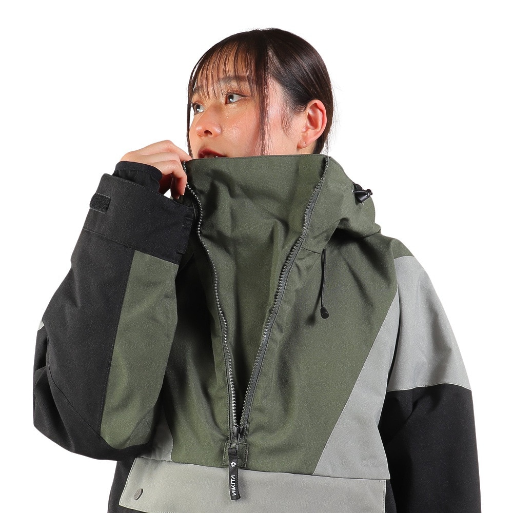 ニキータ（NIKITA）（レディース）スノーボード ウェア ジャケット WILLOW ANORAK JACKET NKT23JK002-BLK