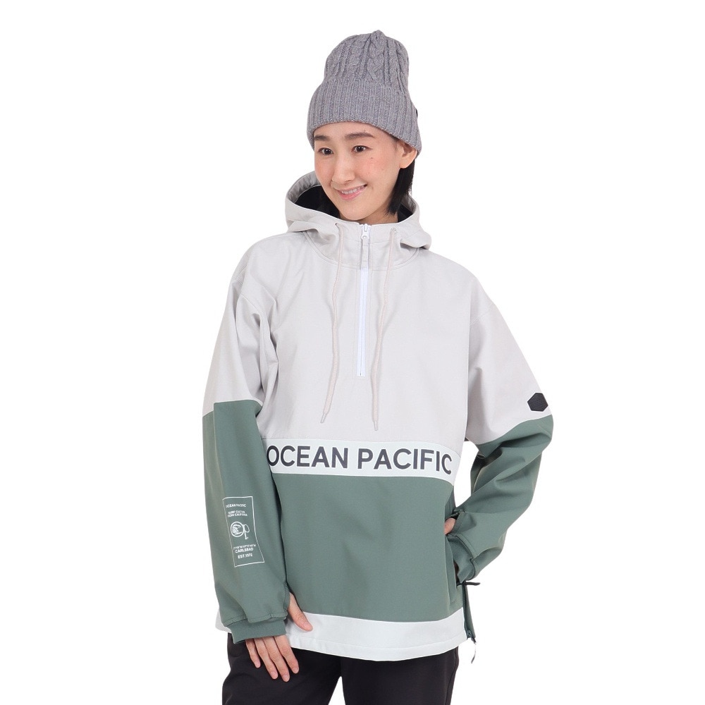 オーシャンパシフィック（Ocean Pacific）（レディース）ボンディングスノーボードジャケット 542404BEG