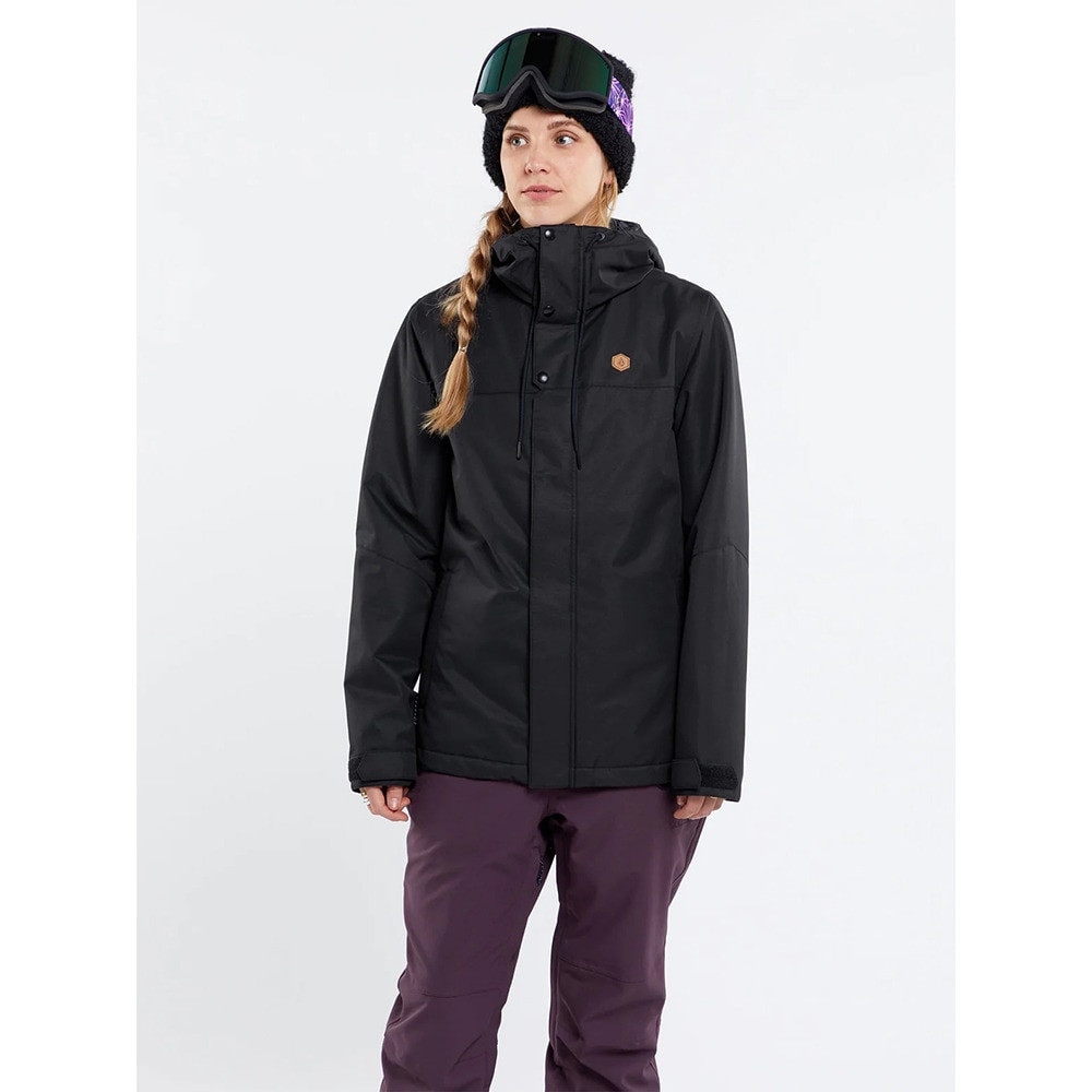 ボルコム（Volcom）（レディース）スノーボード ウェア ジャケット BOLT INSULATED JACKET H0452413 BLK