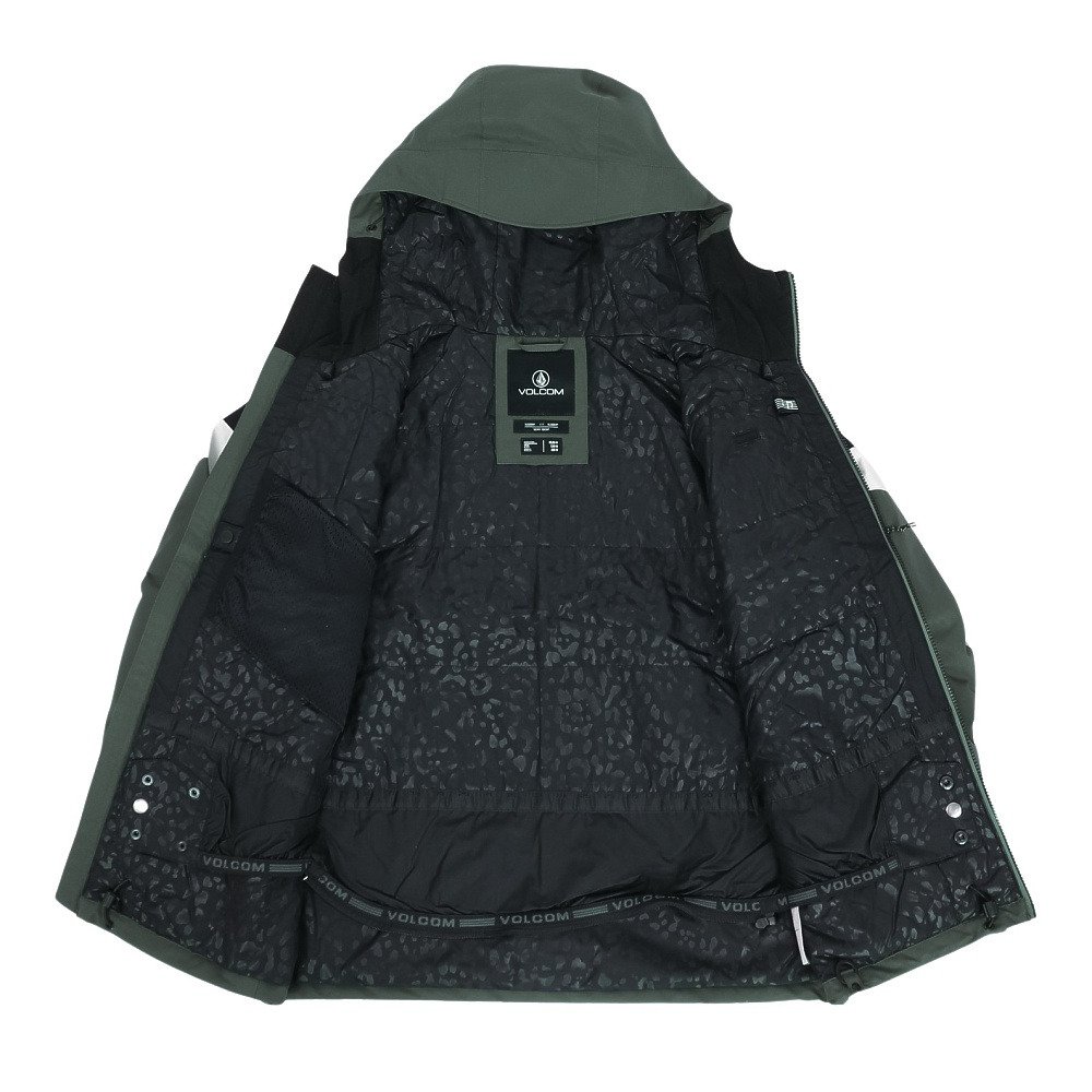 スノーボードジャケット 女性用 ブラック/ミント ボルコム（Volcom）（レディース）スノーボード ウェア ジャケット